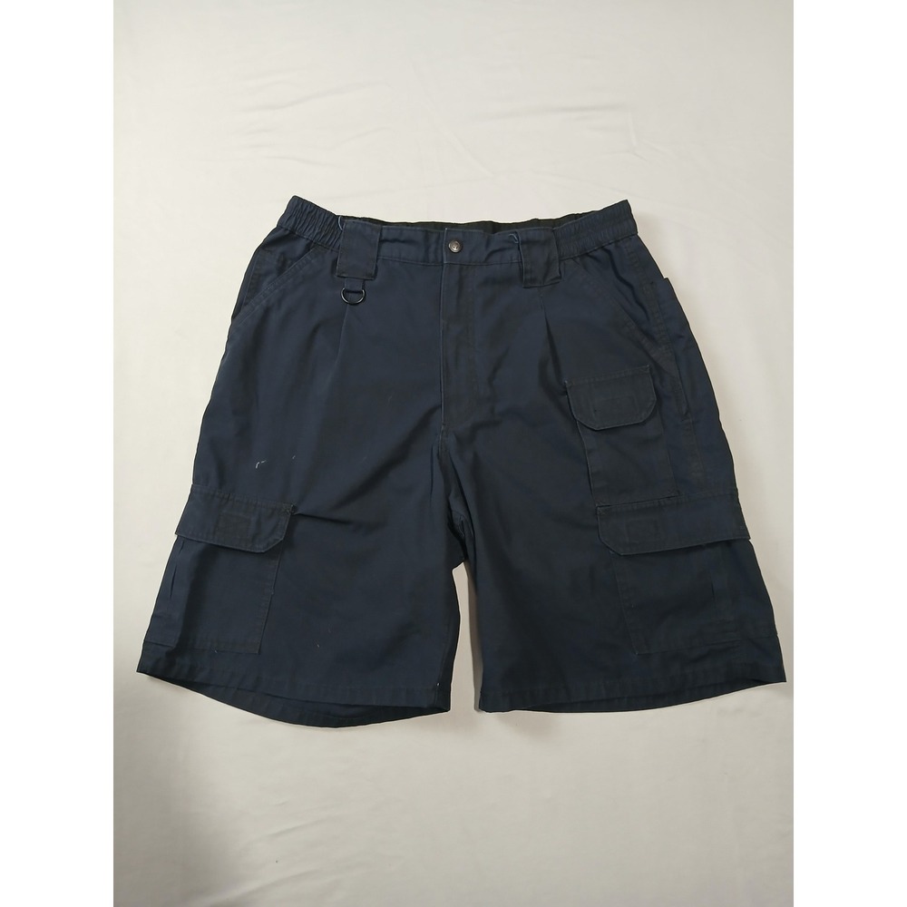 Propper Mens Navy Blue Tactical Cargo Shorts Ripstop Size 36 Utility Workwear
